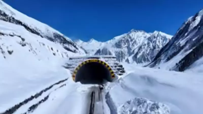 India's Zojila Tunnel to Set World Record as Longest High-Altitude Road Tunnel