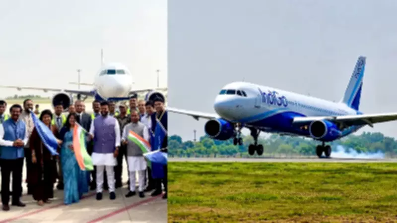 IndiGo Launches First Commercial Flight from Noida International Airport, Connecting 16+ Destinations