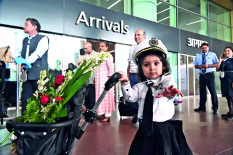IndiGo's Inaugural Flight Lands at Noida's New International Airport