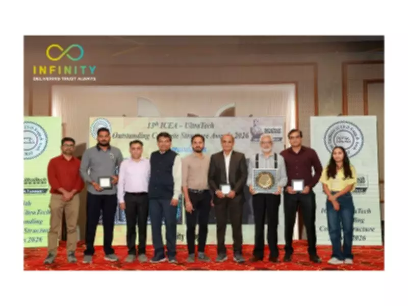 Infinity Group Wins 13th ICEA-UltraTech Outstanding Concrete Structure Award 2026