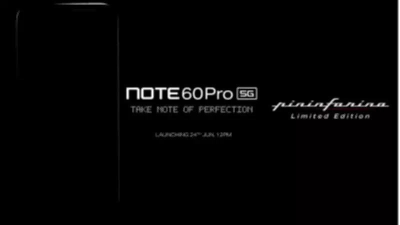 Infinix Note 60 Pro Pininfarina Edition Launching June 24 with Premium Design