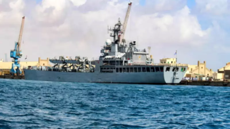 INS Airavat Arrives in Sri Lanka with Critical Spares for Coast Guard