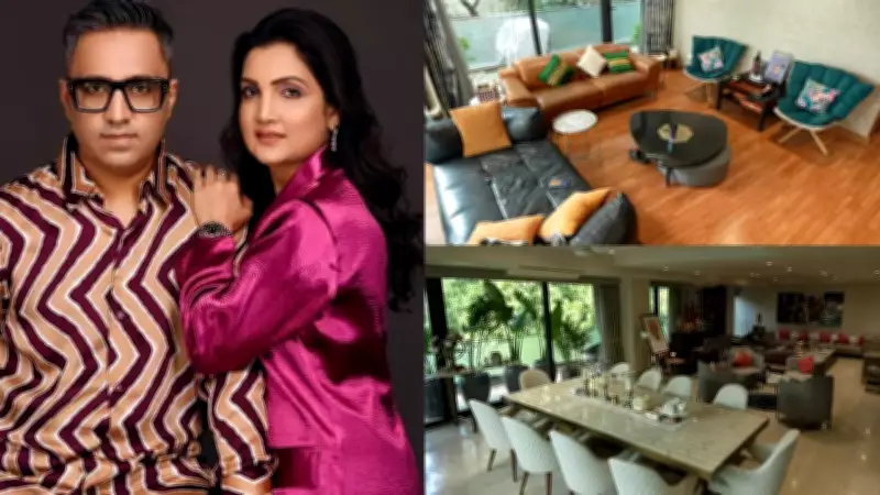 Inside Ashneer Grover's Rs 30 Crore Mumbai Mansion: Dining Table, Bar, Family Rooms