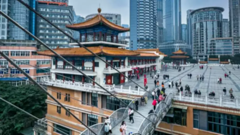 Inside China's '8D Magic City': Chongqing's Vertical Urban Wonder