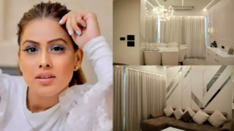 Inside Nia Sharma's Stunning Mumbai Home: Luxe Bar, Skyline Views, Lavish Interiors
