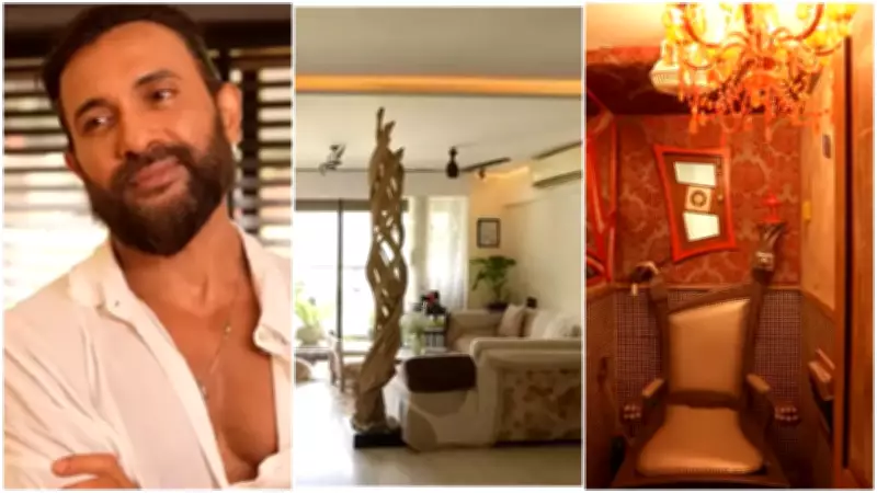 Inside Terence Lewis' Unique Mumbai Home: Throne Toilet, Vintage Door, Tree Bark