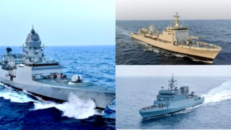 Integrated Power: INS Dunagiri, Sanshodhak, Agray Redefine Naval Warfare