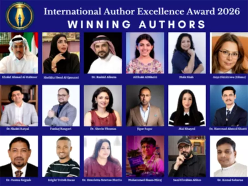 International Author Excellence Awards 2026 Honors Global Literary Talent in Dubai
