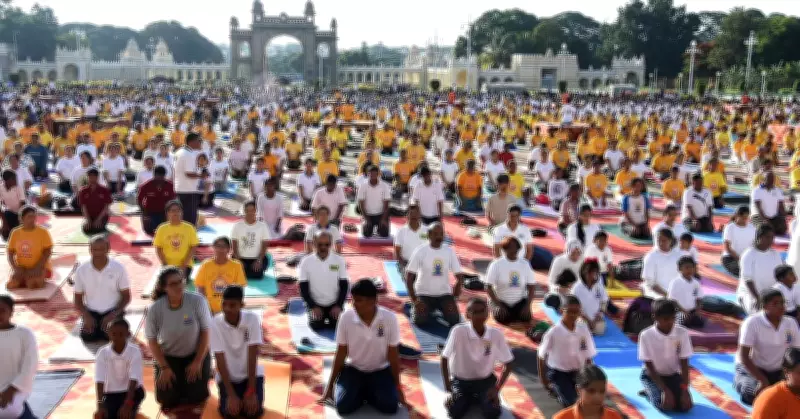 International Yoga Day 2026: 8,000 Perform Yoga at Mysuru Palace