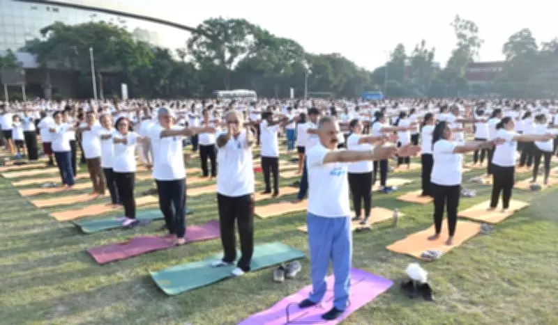 International Yoga Day 2026: Large Crowds Join Yoga Sessions Across Chandigarh Region