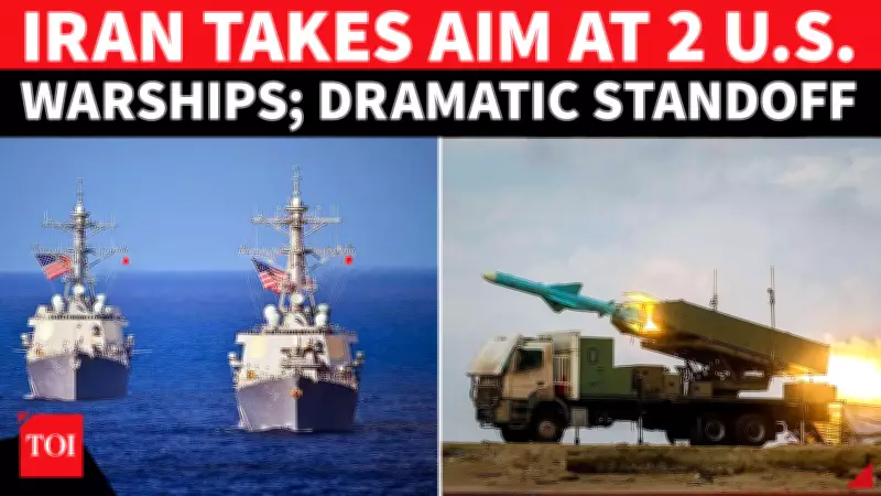Iran Claims IRGC Fired Warning Shots at Two US Warships in Gulf of Oman