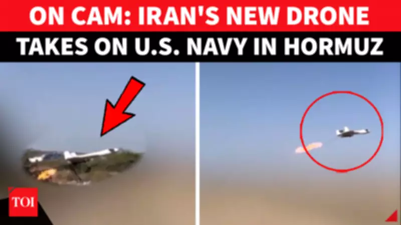 Iran Deploys New 'Super-Fast' Drone Against US Warships in Sea of Oman
