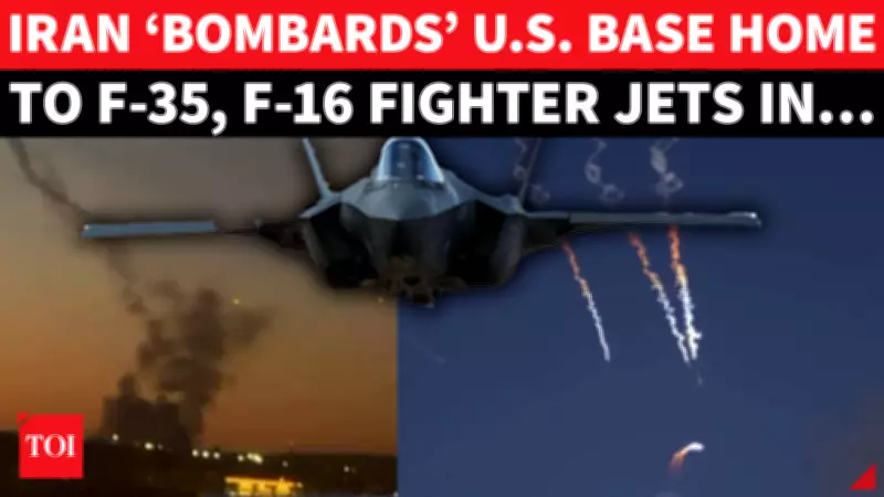 Iran Strikes Jordan Airbase Hosting US F-35, F-15, F-16 Jets After US Tomahawk Attacks