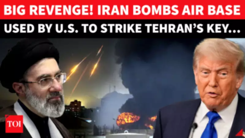 Iran Strikes US-Linked Airbase in Retaliation for American Attack