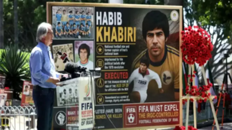 Iranian-American Activists Protest Iran's FIFA World Cup 2026 Participation