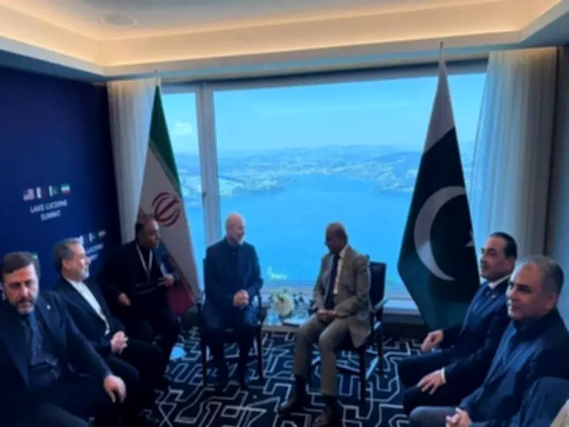 Iran's Ghalibaf meets Pakistan PM, Qatari PM in Switzerland for US talks