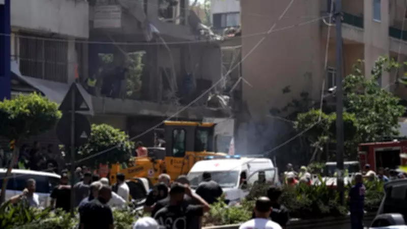 Israel Strikes Beirut Suburbs Amid US-Iran Ceasefire Talks