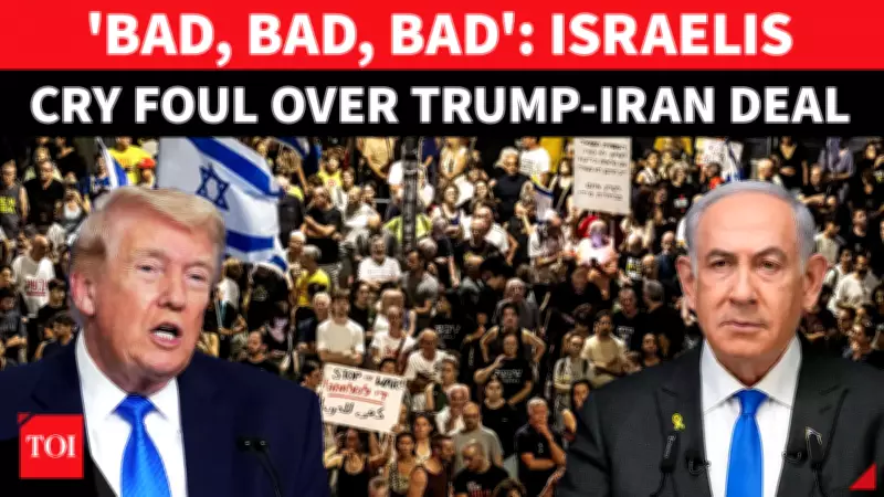 Israelis Erupt in Fury Over Trump-Iran MoU: 'America First' Betrayal Sparks Outrage