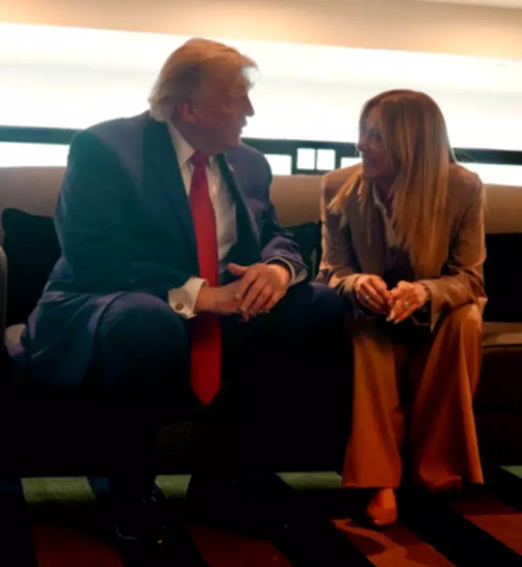 Italy’s Meloni says Trump ‘totally invented’ story that she begged for photo at G7