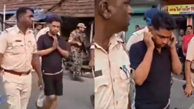 Jahangir Khan Paraded Barefoot, Apologises to Locals in West Bengal's Falta