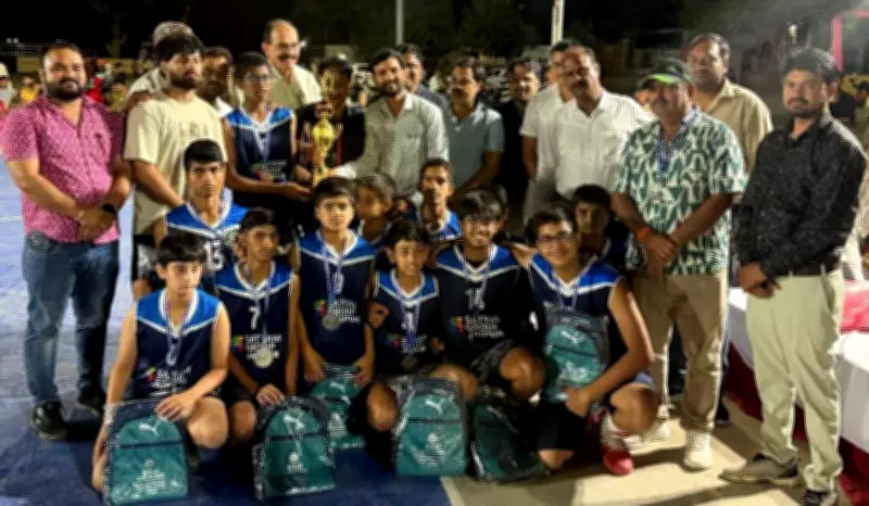 Jaipur Teams Finish Runners-Up in Rajasthan Sub-Junior Basketball Championship