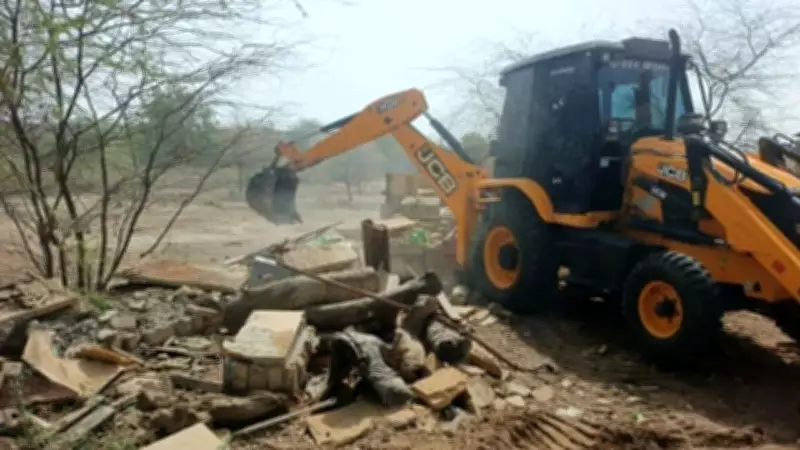 Jaisalmer UIT Recovers Land Worth Rs 100 Crore in Anti-Encroachment Drive