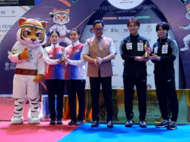 Japan and Korea Win Team Golds at Asian Senior Fencing Championship