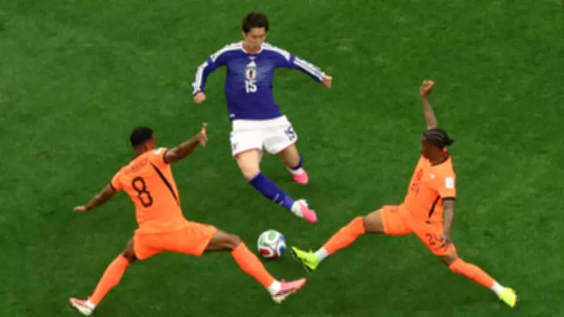 Japan Coach's Unique Method Goes Viral After Netherlands Draw