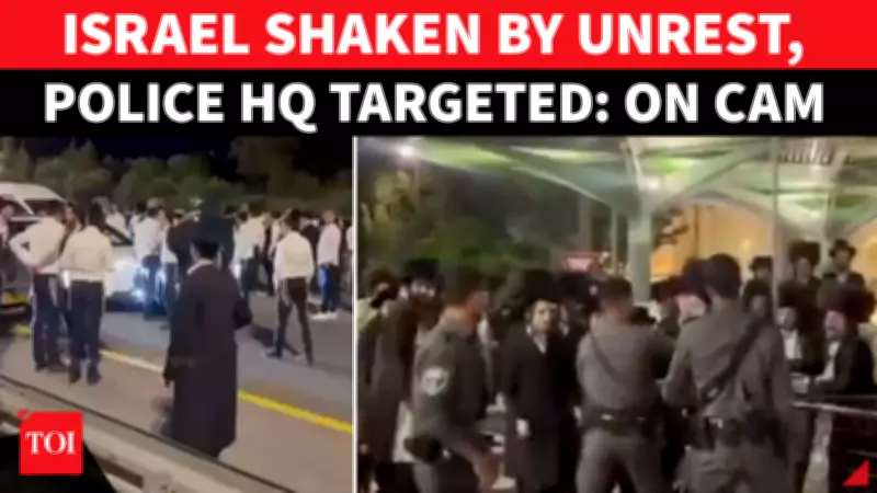 Jerusalem Erupts: Haredi Jews Clash with Police Over Military Draft