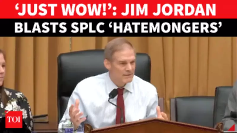 Jim Jordan Shuts Down Jamie Raskin, Blasts Dems Over SPLC Hate Group Labeling
