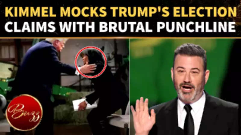 Jimmy Kimmel Mocks Trump's Election Claims Over LA Mayoral Race