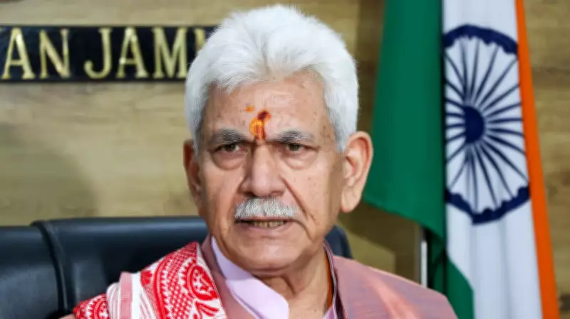 J&K LG Manoj Sinha Keeps Anti-Drug Drive Above Politics, Invites All to Join