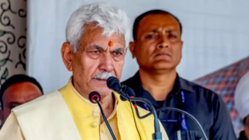 J&K LG Sinha sacks another official for terror links, 90th since 2020