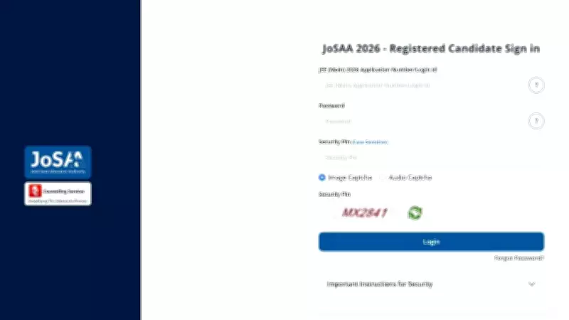 JOSAA Counselling 2026 Registration Portal Opens: Key Details for Students