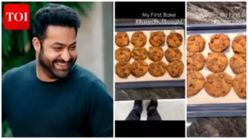 Jr NTR Bakes Cookies, Fans React With Fun Comments