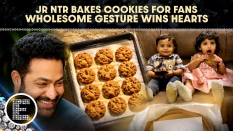 Jr NTR Bakes Homemade Cookies for Fans, Sends Autograph, Melts Hearts Online