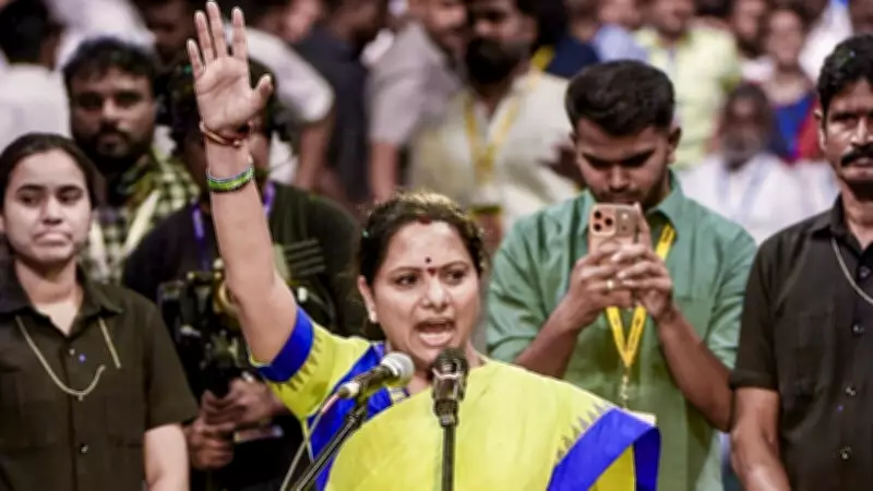 K Kavitha Rules Out Reconciliation with Father KCR, Says Chapter Closed