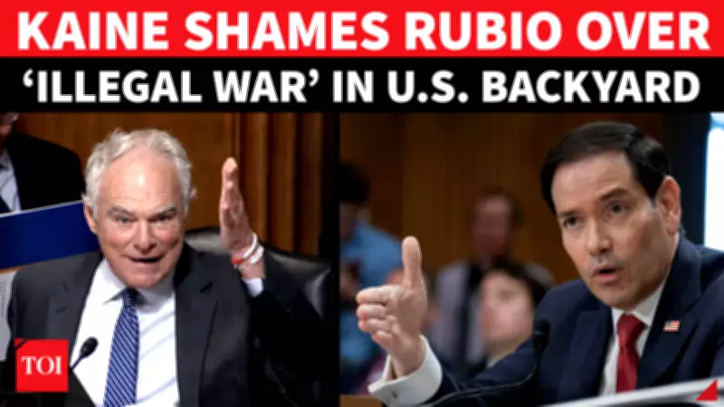 Kaine Laughs, Then Destroys Rubio Over 'Illegal US Strikes' In American Backyard