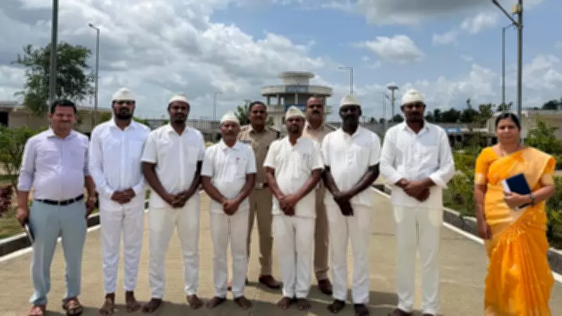 Karnataka Inmates Sing for Cleanliness Awareness in Shivamogga Jail