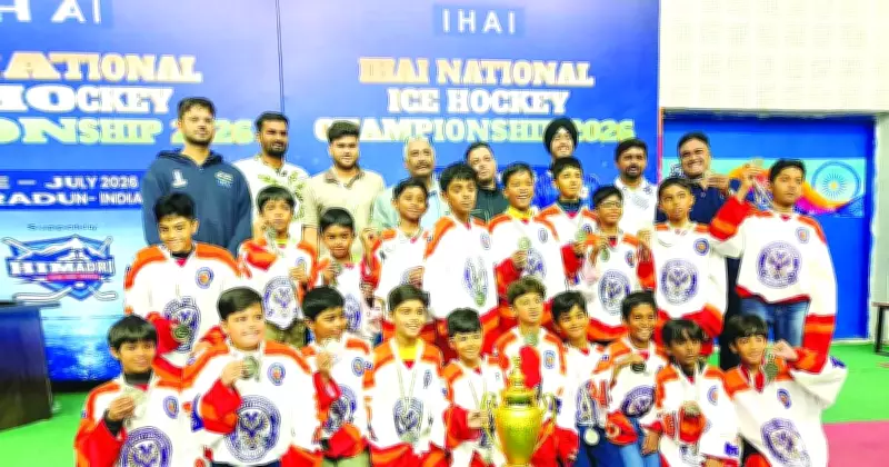 Karnataka's inline hockey kids excel in ice hockey nationals