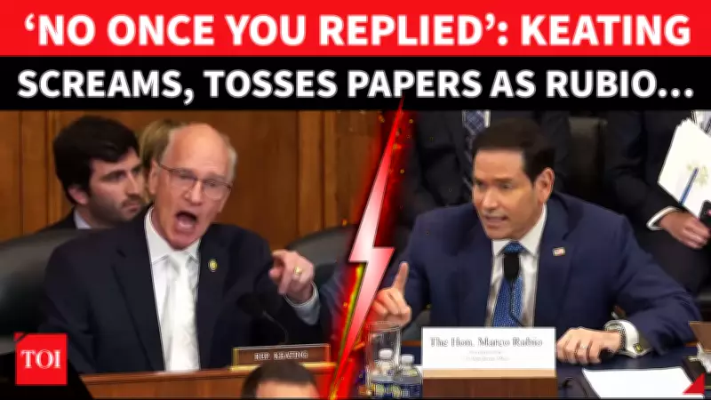 Keating Challenges Rubio on Ukraine Policy in Heated House Hearing