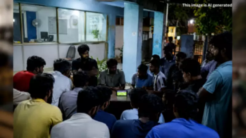 Kerala Football Fans Protest Power Cut by Watching FIFA Match at KSEB Office