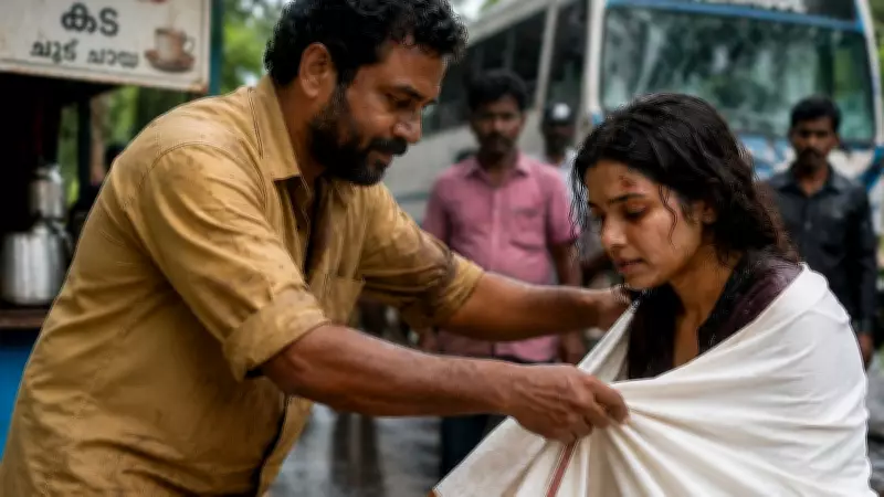 Kerala Tea Vendor Uses His Mundu to Help Injured Woman, Wins Hearts