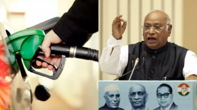 Kharge slams Modi govt on fuel prices as global crude falls