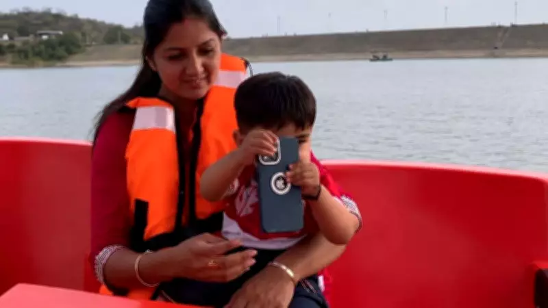 Kid Throws Mom's iPhone into Lake During Boat Ride, Viral Video