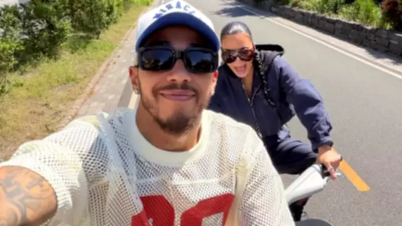 Kim Kardashian Goes Instagram Official with F1 Beau Lewis Hamilton