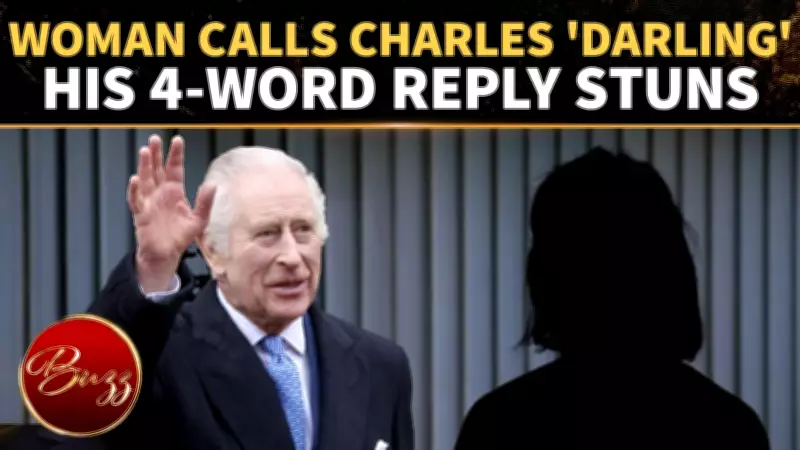 King Charles Amused After Woman Calls Him 'Darling' During Engagement