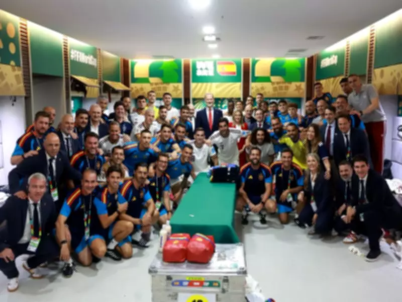 King Felipe VI Congratulates Spain After 1-0 Win Over Uruguay in FIFA World Cup 2026