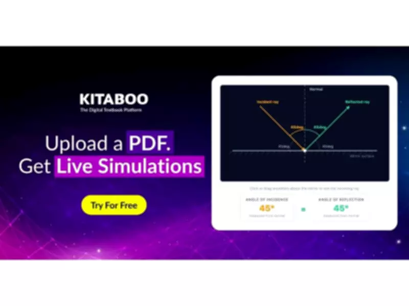 KITABOO AI Converts Textbook PDFs Into Interactive Simulations in 10 Minutes