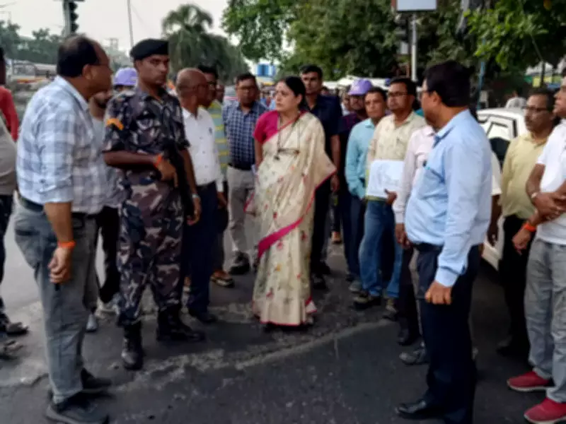 Kolkata Minister Inspects Waterlogging Black Spots, Orders War-Footage Cleaning Before Monsoon